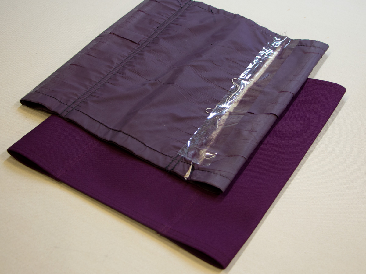 8号帆布（カラー：紫）張り替え用シート生地